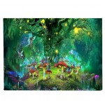 Tapestry Fairy Mushroom Mandala W:1500 x L:1300mm